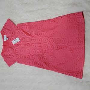 NWT Children's Place 5/6 Coral Lace Dress